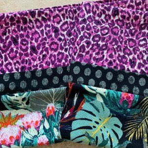 Tropicalia Dark Pillowcases ~  Standard/Queen ~ OEKO-TEX Cotton ~ New ~ Custom
